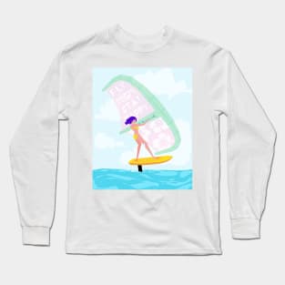 Fly High, Stay Happy! Long Sleeve T-Shirt